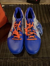 US Herren 9,5 - NikeCourt Air Zoom Vapor 12 Hypersmash "Racer Blue Safety Orange"