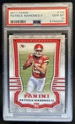 2017 Panini Patrick Mahomes II RC Rookie #104 Chiefs PSA 10 GEM MINT