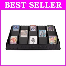 Black Dealer Trays for Card Sorting, 2 Pcs