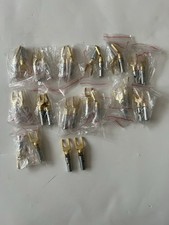 Gold Plated Spade Plug Speaker Cable Connector Set
