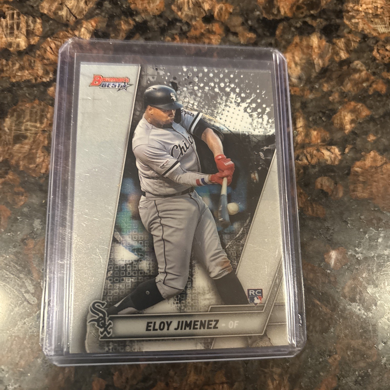 2019 BOWMANS BEST #18 ELOY JIMENEZ RC ROOKIE CARD
