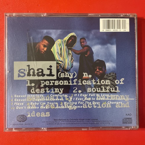 Shai …If I Ever Fall In Love CD Album 1992 Gasoline Alley - Bild 2 von 3