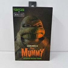 NECA TMNT Ultimate Michelangelo as The Mummy Action Figure. New