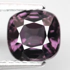 1.42ct.MOGOK SPINEL NATURAL GEMSTONE HOT PURPLE PINK CUSHION VVS