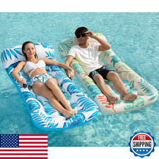 Jasonwell Inflatable Pool - 2 Pack Floaties Rafts For Adults Floating