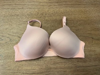 Victoria's Secret Pretty Pink 34C Very Sexy So Obsessed Add 1 1/2 Push Up Bra VS