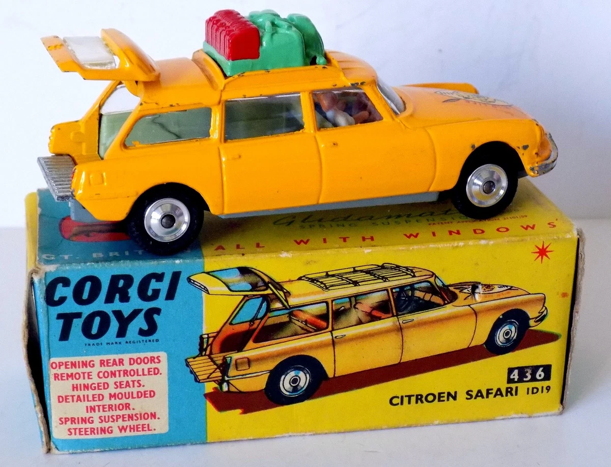 Corgi Toys Réf 513 - Citroën Safari Alpine Rescue - Miniature Très Rare - Occasion
