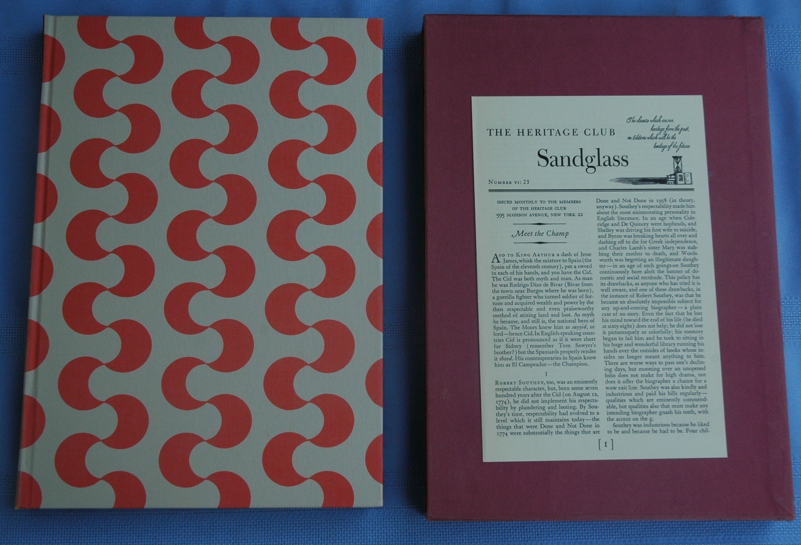 Near Fine 1958 Heritage Press 