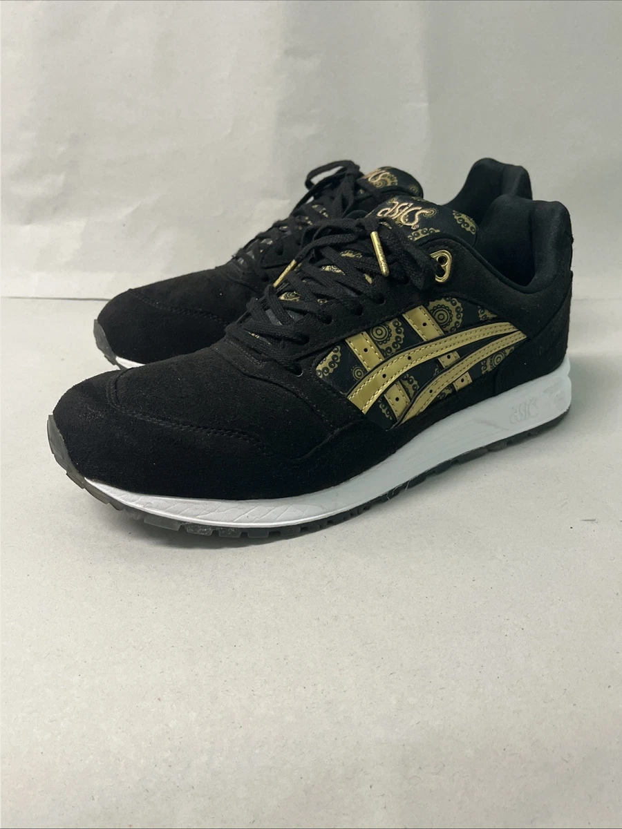 Asics Gel Saga Black/Gold‎ Fusion Shoes 1191A282 Men’s Sz 10.5 ASICS Gel Saga  main image 4