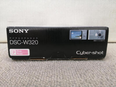 SONY CYBER-SHOT DSC-W320 Compact Digital Camera With Accessories