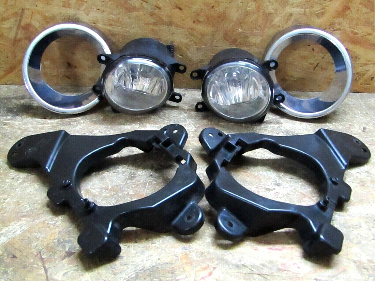 2008 2011 JDM TOYOTA ALPHARD ANH20 FRONT BUMPER FOG LIGHT SET W