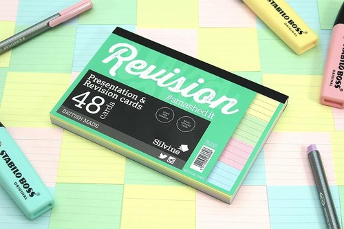 6" x 4" Colour Revision Presentation Cue CARDS DOUBLE SIDED LINED CARD EXAM GCSE - Picture 14 of 16