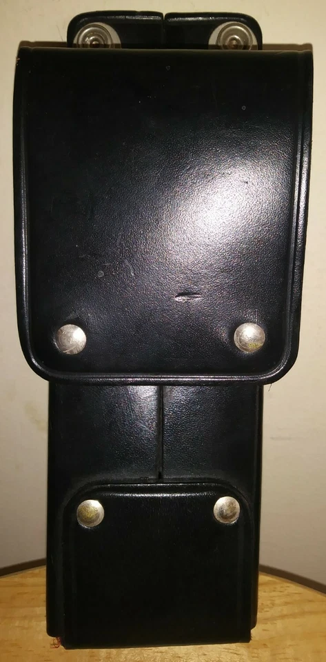 ICOM Leather Holster Pouch Handheld Aviation Radio Holder Belt Clip Swivel Icom - Image 4 of 4