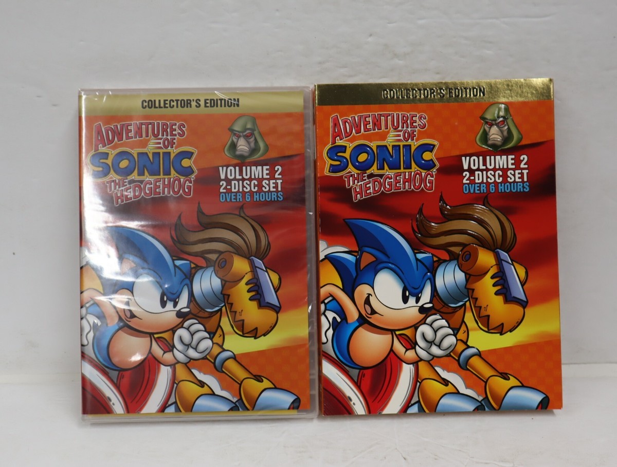 Adventures of Sonic the Hedgehog Volume 2 (DVD, 1993) New/Sealed W