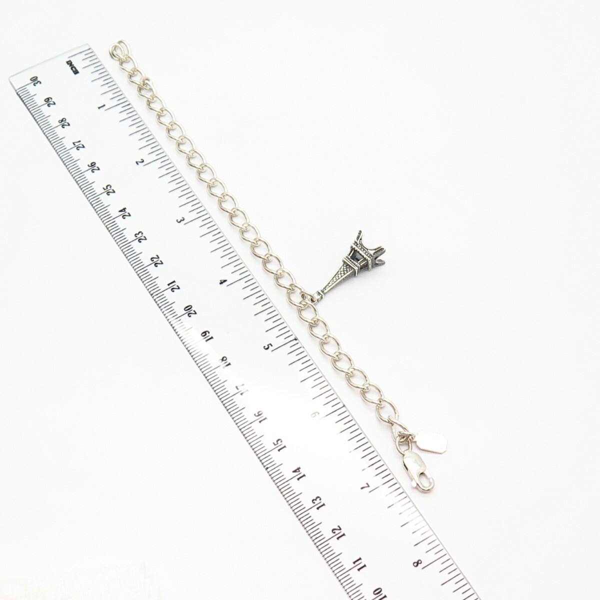 925 Sterling Silver Mango Tango Eiffel Tower Charm Li… Gem