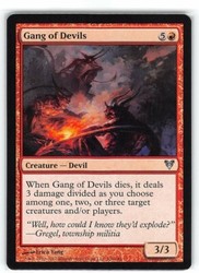 Gang of Devils 136/244 Avacyn Restored