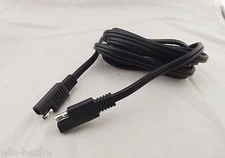 1pcs Battery SAE To SAE DC Power Automotive Connector Cable 18AWG 2m Black