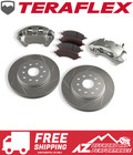 TeraFlex Front Big Brake Kit w/ Slotted Rotors For 2007-2018 Jeep Wrangler JK