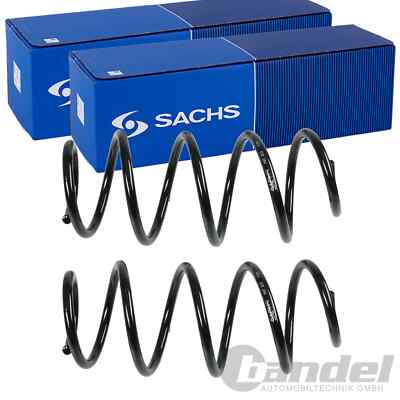2X SACHS FAHRWERKSFEDERN VORNE PASSEND FÜR AUDI A3 SKODA OCTAVIA VW BEETLE GOLF
