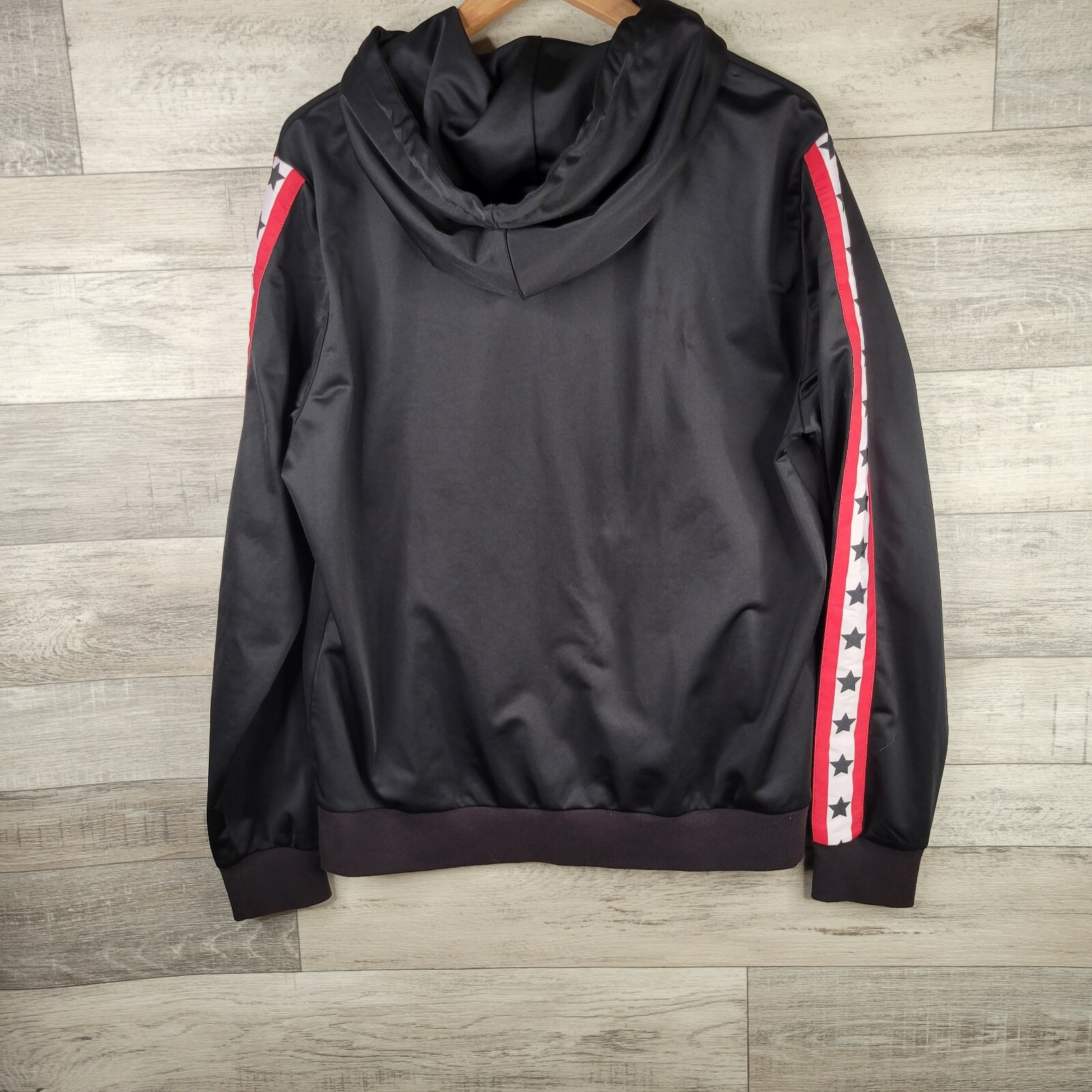 mens polyester zip up hoodie