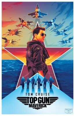 Top Gun Maverick 11'' x 17'' promo limited edition poster Cinemark