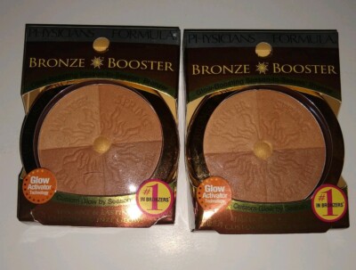 Lot of 2 Physicians Formula Bronze Booster Glow-Boosting Season-to-SeasonBronzer