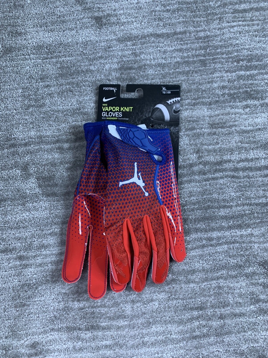 Nike Jordan Vapor Jet Gloves Pro Bowl Red/White Rare DH7926
