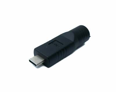USB 3.1 Adapter Typ C Stecker zu DC 20V 7,9 x 5,4 mm Buchse Schwarz