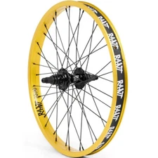 RANT PARTY ON V2 REAR CASSETTE 20" BMX WHEEL LHD GT CULT HARO SUBROSA GOLD NEW