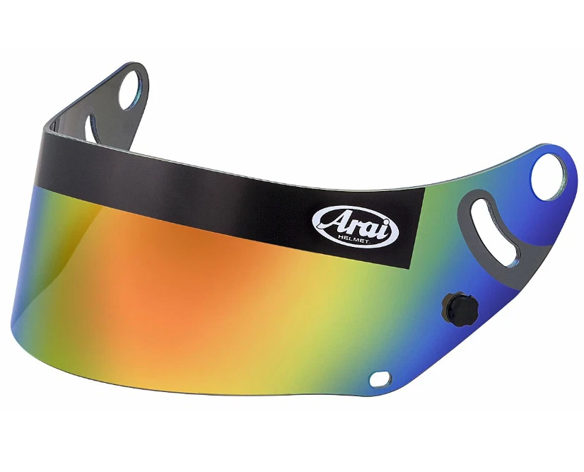 ARAI Visor Shield full face helmet Gold GP-6 GP-6S SK-6 Mirror with FIA genuine Foto 2 de 4