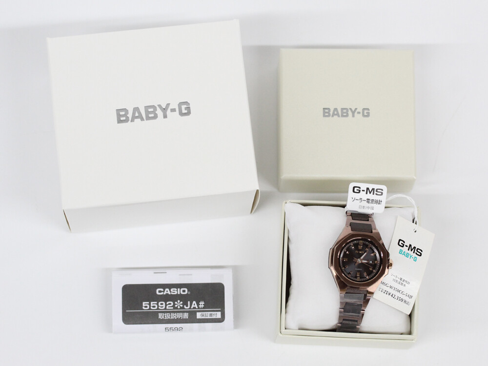 CASIO Baby-G MSG-W350CG-5AJF MSG-W350CG-5A G-MS Solar Analog