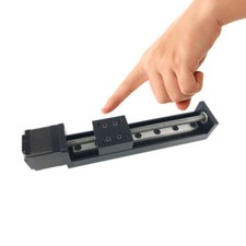 Mini módulo lineal mesa deslizante T6 tornillo guía paso 1 mm con motor paso a paso Nema11