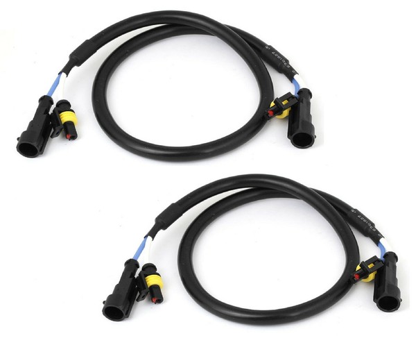 Hid VerläNgerung Draht 50CM 9040 Zwei Gurt Nebel Licht Birne Xenon Stecker Zu-image