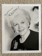 Phyllis Calvert Black & White SIGNED Photograph 100% Authentic Signature