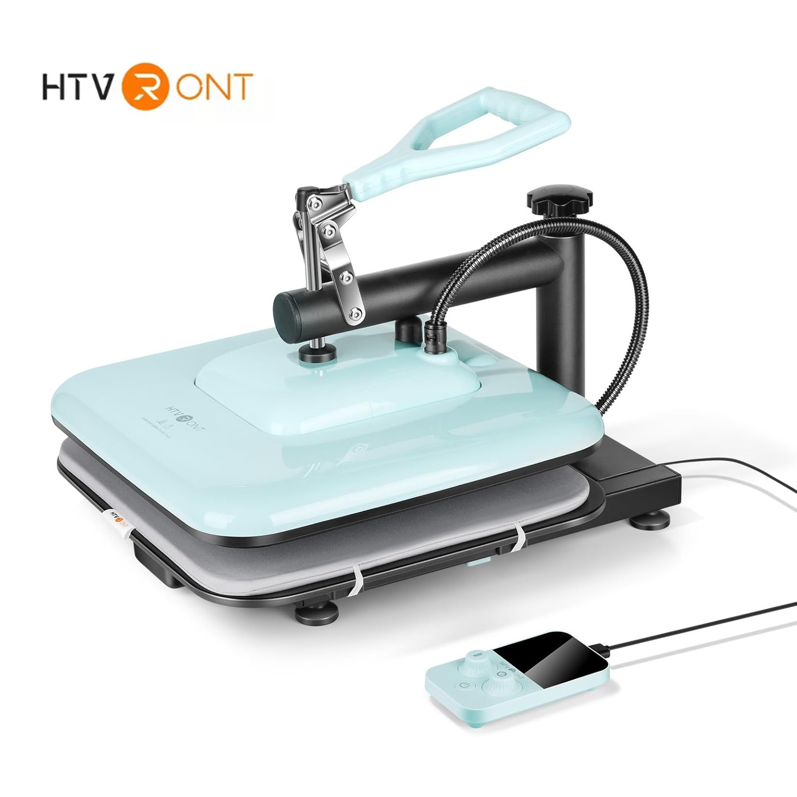 HTVRONT Heat Press Machine 15x15" Sublimation Transfer Printer DIY T-shirts Pads