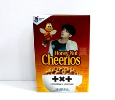 TXT Taehyun Honey Nut Cheerios Cereal 10.8oz K-POP Tomorrow x Together BOX ONLY