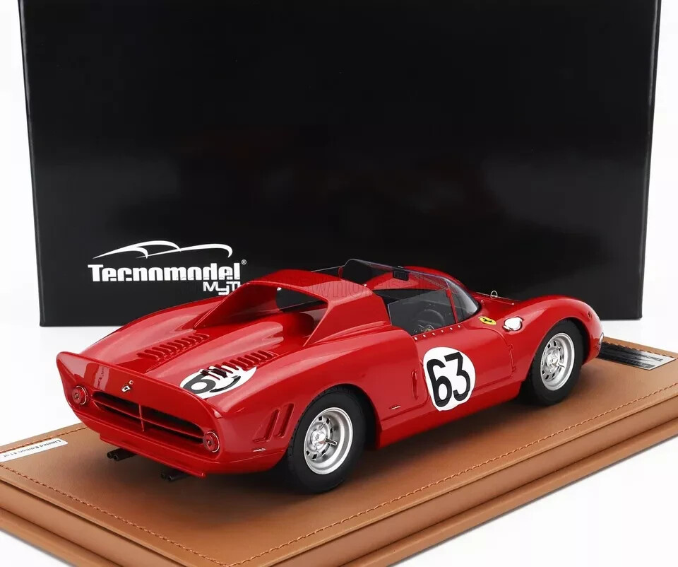 TECNOMODEL 1965 FERRARI 275 P2 SPIDER WINNER MONZA PARKES/GUICHET
