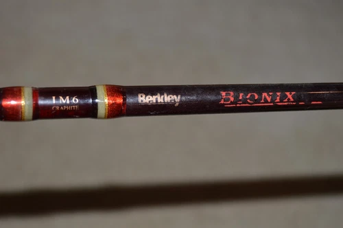 berkley bionix im6 graphite baitcast fishing rod 6' 6" medium heavy USED - Picture 1 of 9