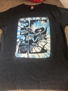 T-shirt Saltrock Garçon 13 Ans – Manches Courtes, Surf/Skate, Multicolore (Neuf)