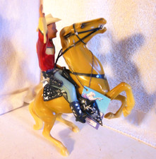 1950's USA Roy Rogers  Rearing Trigger original COMPLETE Hartland western 1/2