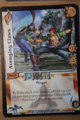 UFS Universal Fighting System Soul Calibur III Attack-''Avenging Claws''