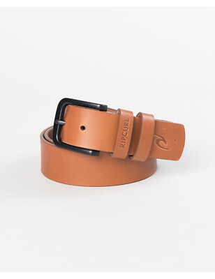 Rip Curl Cut Down Ledergürtel hellbraun Herren