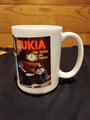 Coffee Mug  Italian Adult  Vampire Comics  70s/80s Zora Sukia Vipera Bionda Sexy