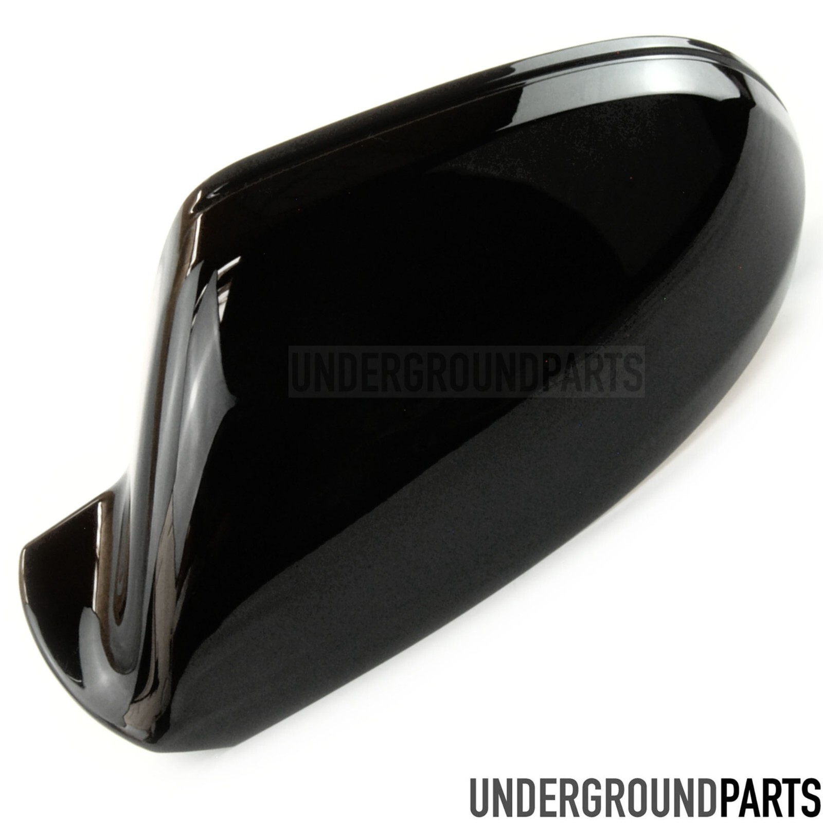 PAINTED BLACK DOOR WING MIRROR COVER TOP CAP LEFT PASSENGER SIDE FOR AUDI A6 C7