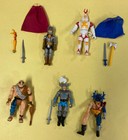 LJN Advanced Dungeons & Dragons 5 Figures Vintage 1983 Deeth Bowmarc Strongheart