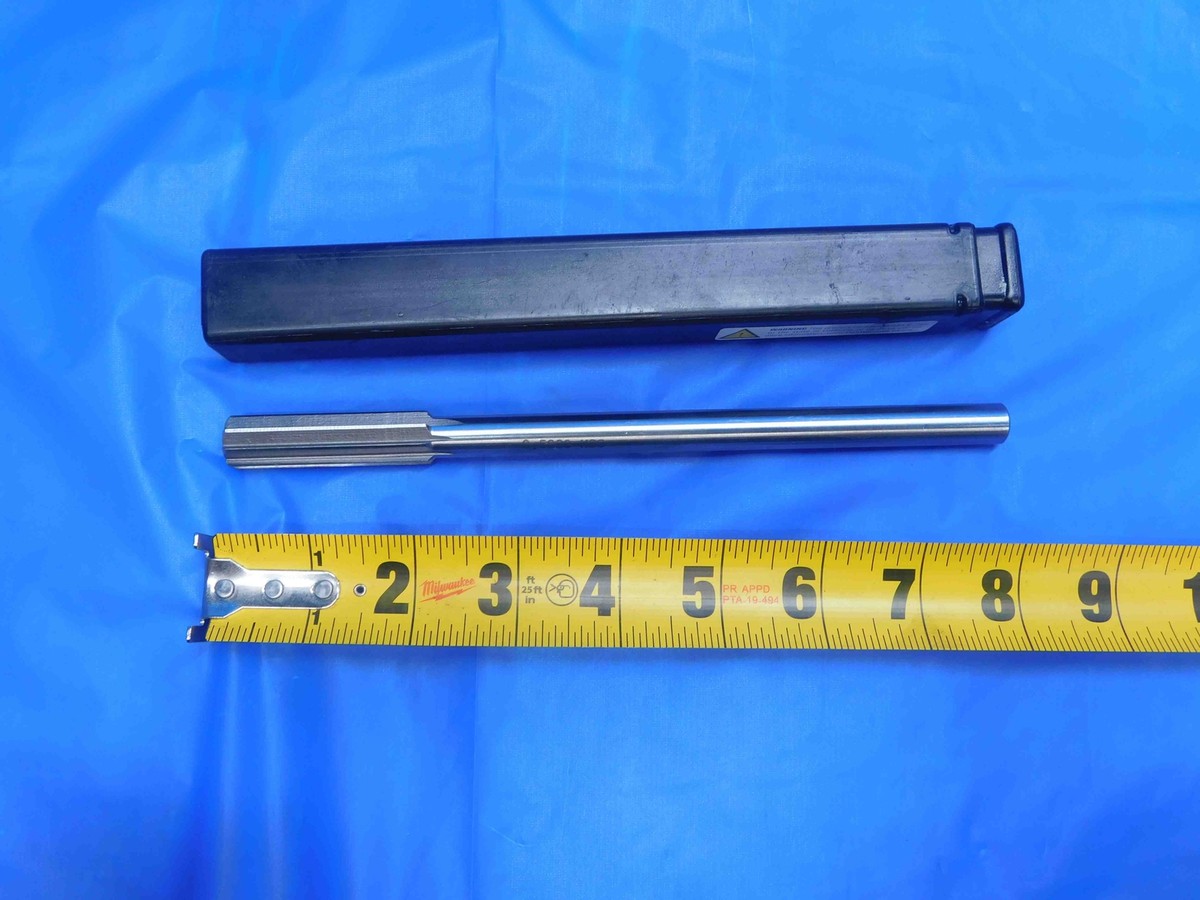0.563 O.D. HSS CHUCKING REAMER 8 FLUTE .563 .5630 9/16 .5625 +