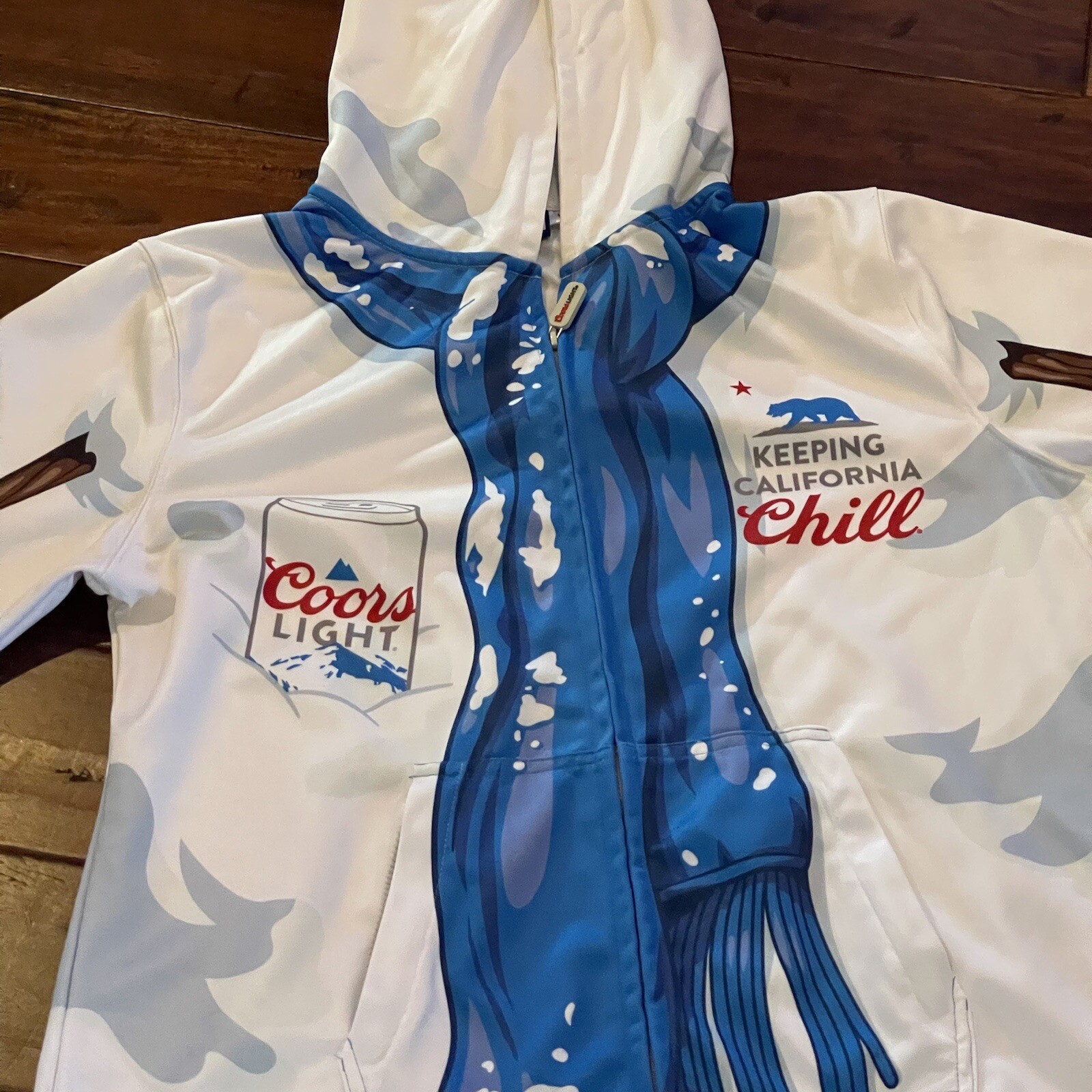 Large Coors Light Beer One Piece Jumpsuit Adult “Kee… Gem