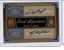 2012 SP Signature Edition Dual Signatures Garrison Lassiter Brett Marshall Auto