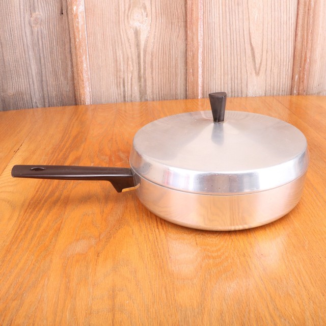 Vintage Aluminum Cookware Regal Ware Non Stick Skillet Pan 9" eBay