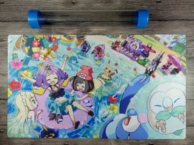 Ygomat Trading Card Game Custom Playmat PTCG Play Mat Free Best Tube